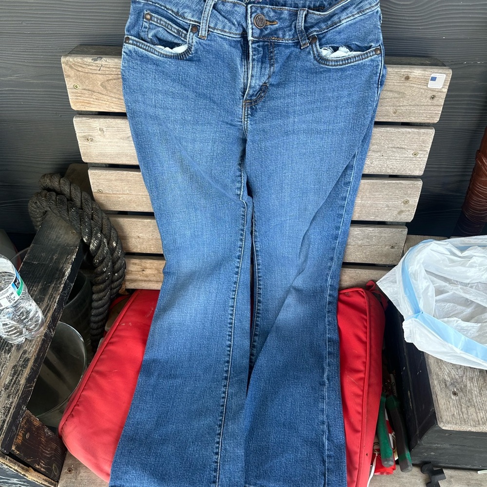 Stylish Blue Boot Cut Women's Jeans